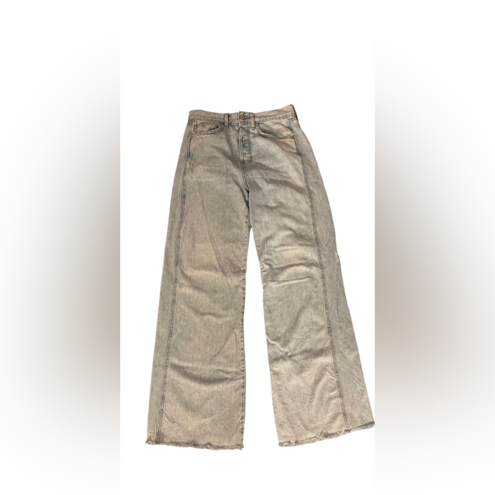 Veronica Beard Taylor Wide Leg Jeans 28